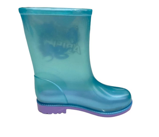 Bota Galocha Menina Infantil Disney Rain Magic Ariel Grendene 22731