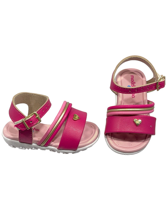 Sandália Papete Infantil Casual Napa Turim Molekinha 2121.146