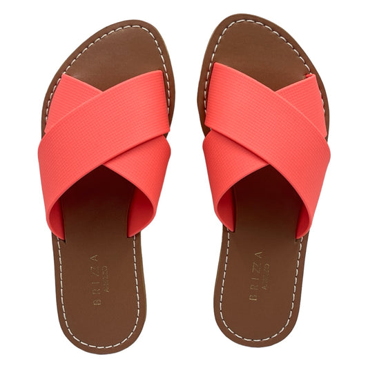 Sandália Rasteira Plastico Gaspea Injetada Brizza Arezzo Feminina