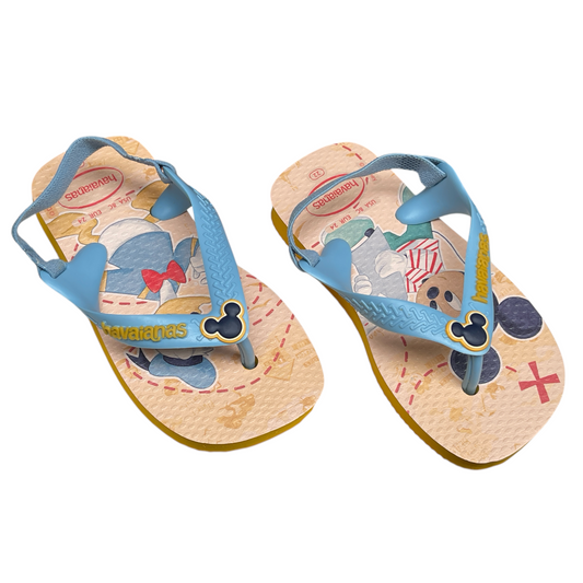 Chinelo Infantil New Baby Disney Classic Mickey Havaianas