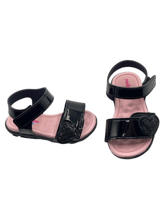 Sandália Infantil Verniz Maxi Glitter Molekinha 2121.150