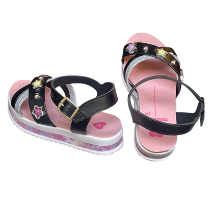 Sandália Papete Infantil Flatform Tratorada Molekinha 2305.1563