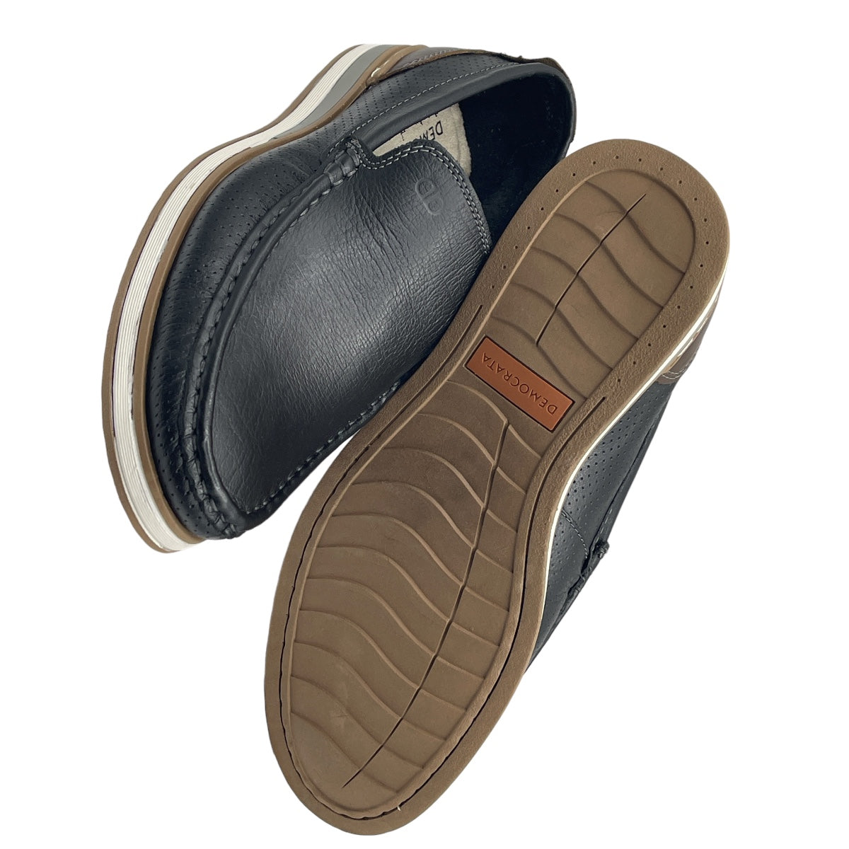 Sapato Masculino Mocassim Denim Flow Democrata 252101