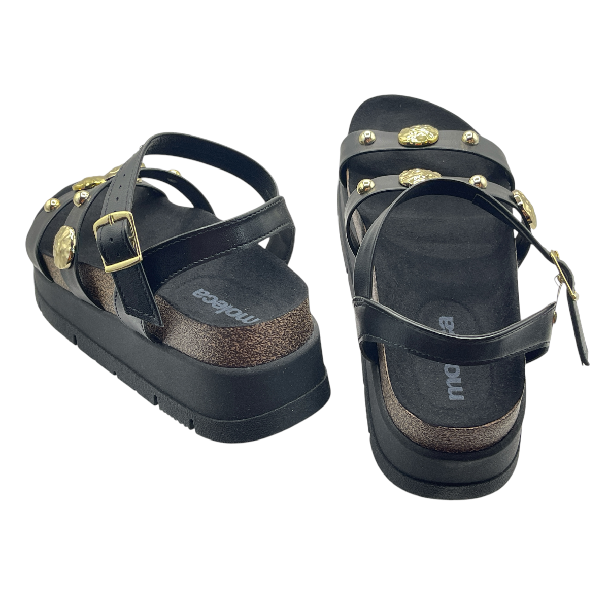 Sandália Feminina Plataforma Flatform Conforto Moleca 5513.104