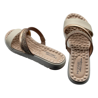 Tamanco Reflex Sense Strass Modare Ultraconforto 7162.221