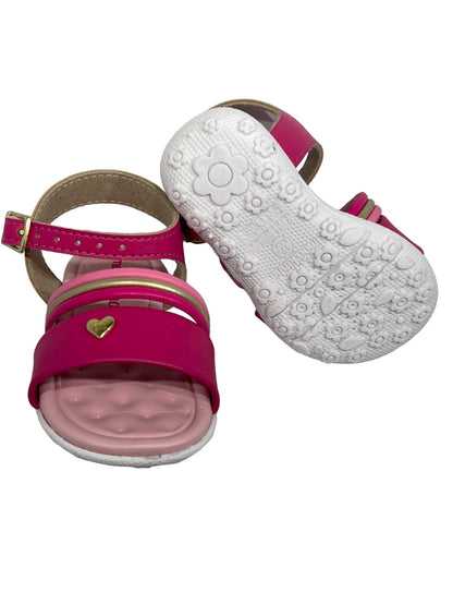 Sandália Papete Infantil Casual Napa Turim Molekinha 2121.146