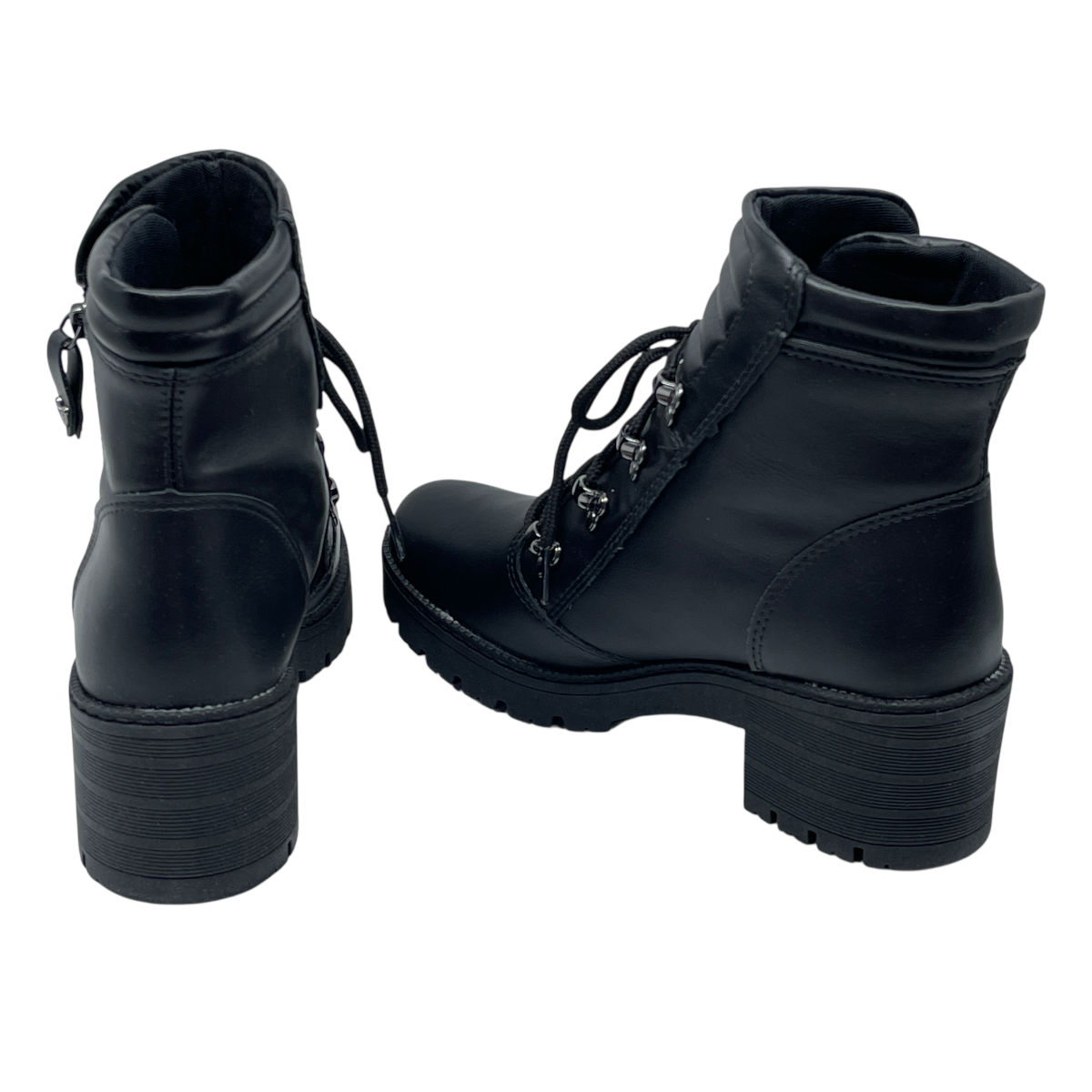 Bota Coturno Feminina Salto Grosso Tratorada Mississipi MI621A