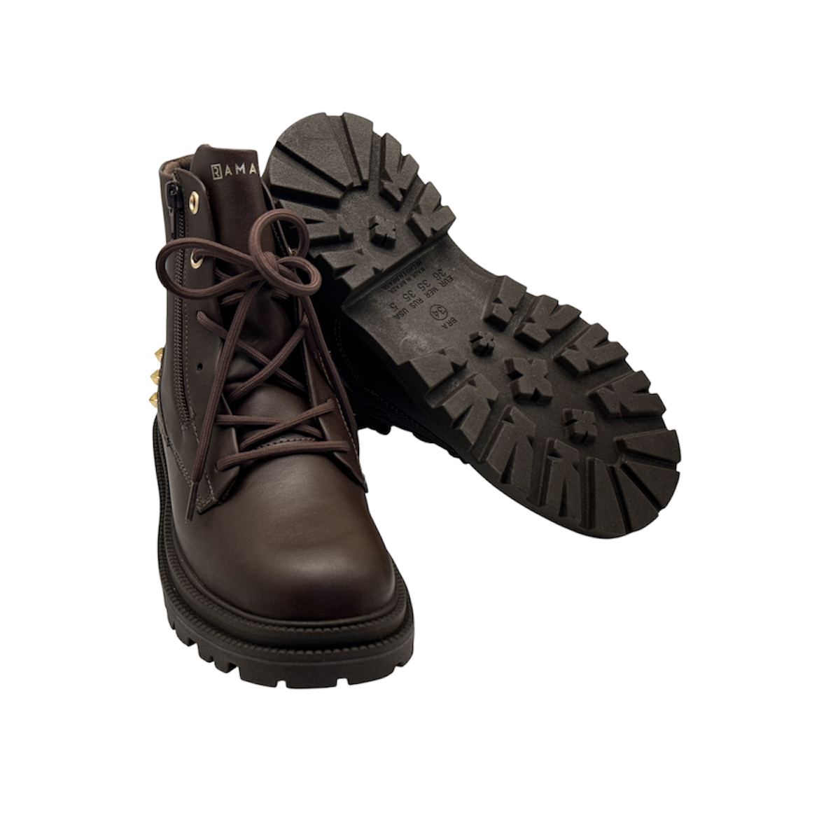 Bota Coturno Feminina Tratorada Salto Grosso Ramarim 24-62104
