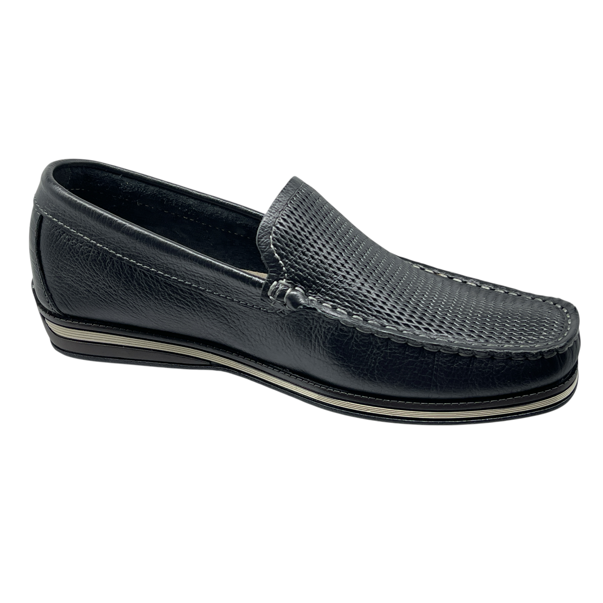 Sapato Masculino Mocassim Easy Ted Couro Democrata 135201