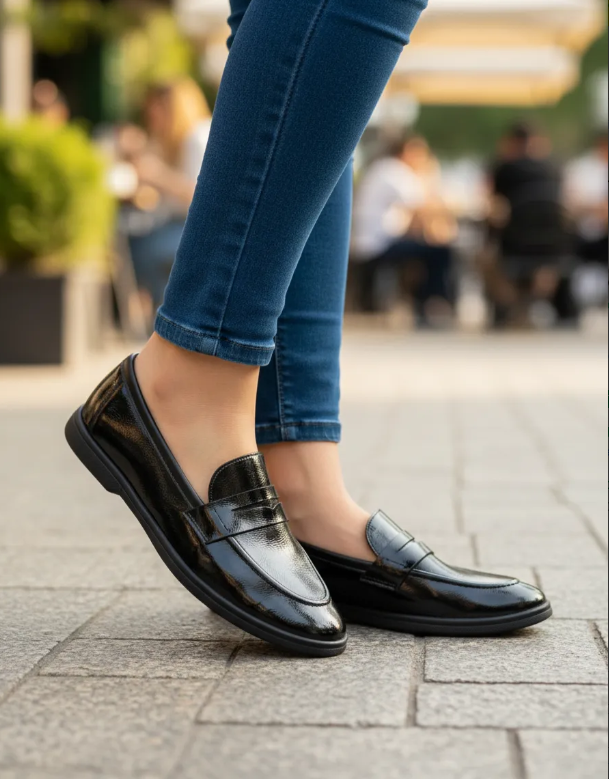 Sapatilha Feminina Verniz Moleca 5819.100