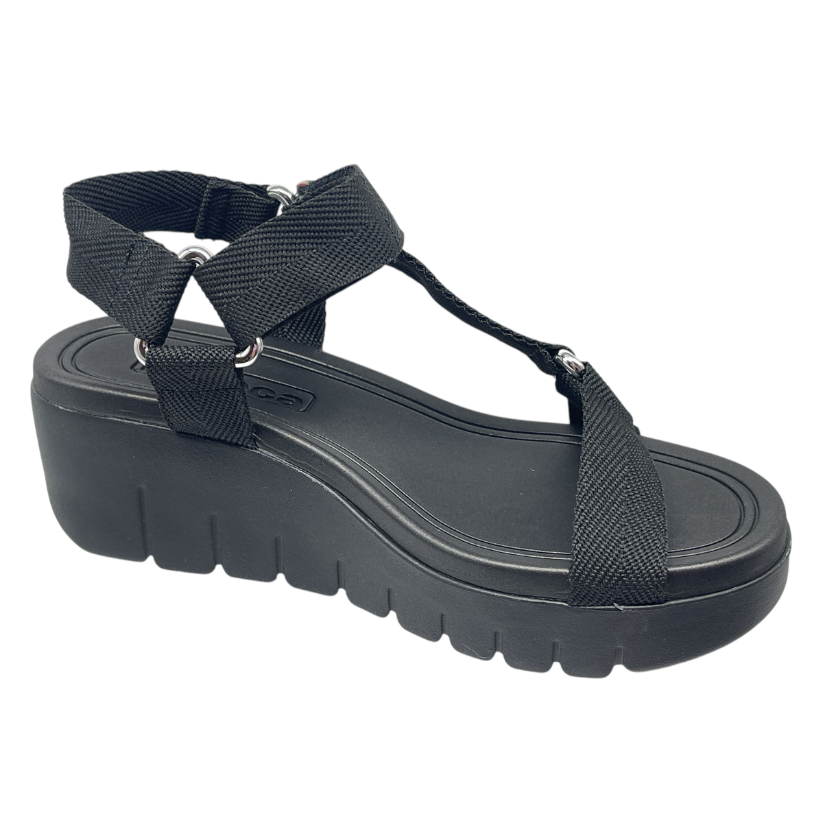 Sandália Feminina Flatform Tratorada Gorgurão Moleca 5536.101