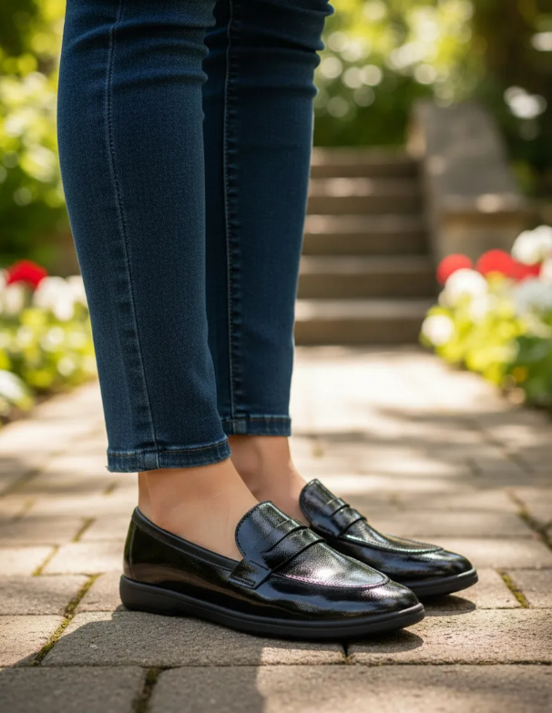 Sapatilha Feminina Verniz Moleca 5819.100