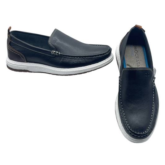 Sapato Masculino Mocassim Easy Flop Pulse Democrata 610101-001