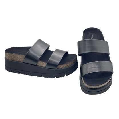 Tamanco Feminino Slide Plataforma Flatform Moleca 5513.100