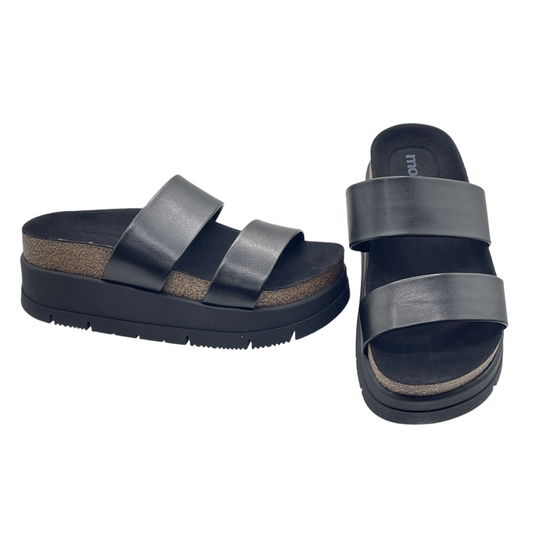 Tamanco Feminino Slide Plataforma Flatform Moleca 5513.100