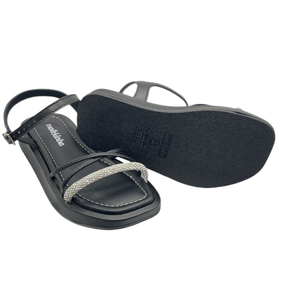 Sandália Infantil Papete Flatform Strass  Molekinha 2355.104