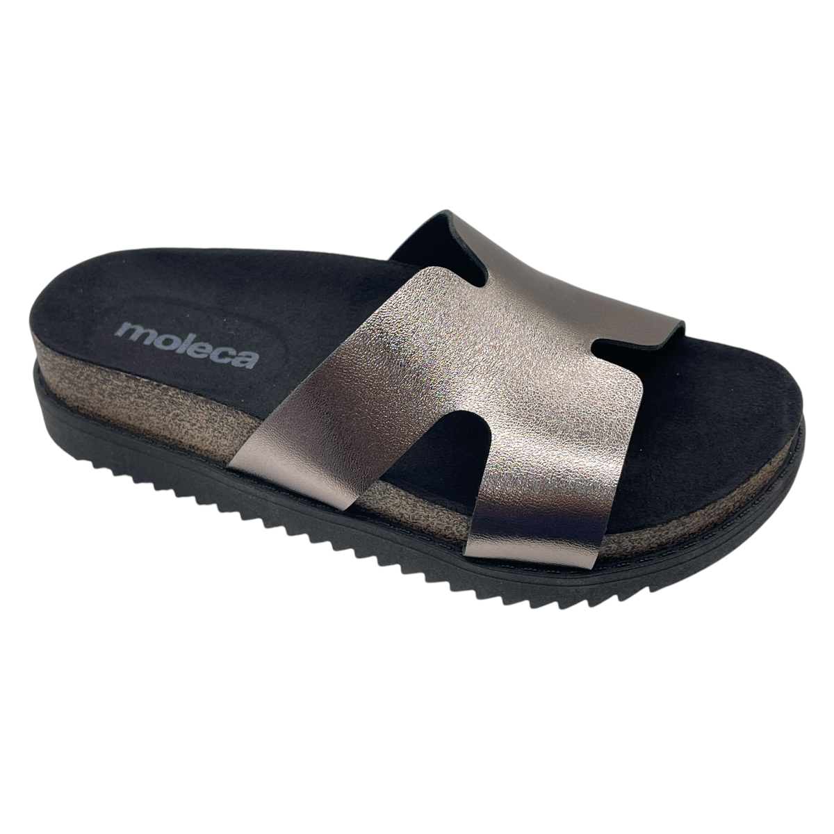 Sandália Feminina Slide Flatform Conforto Moleca 5500.100.14710