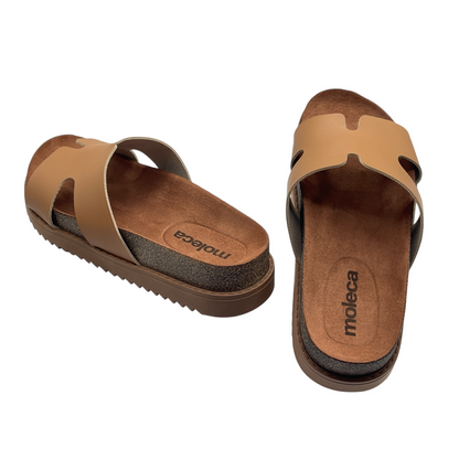 Chinelo Tamanco Feminino Slide Tratorado Moleca 5500.100