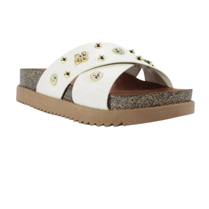 Chinelo Tamanco Slide Moleca 5500.112