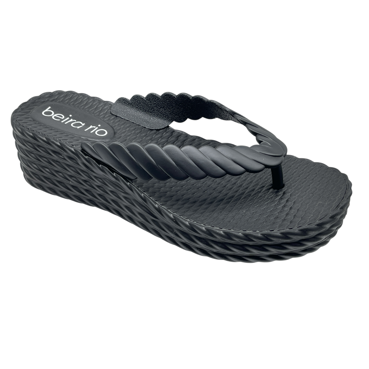 Chinelo Tamanco Casual Anabela Confortavel Beira Rio 8561.100