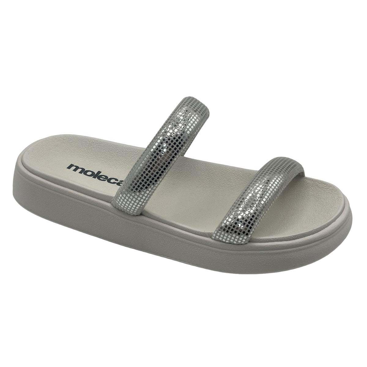 Chinelo Slide Tira Camurça Paris Glam Moleca 5507.101