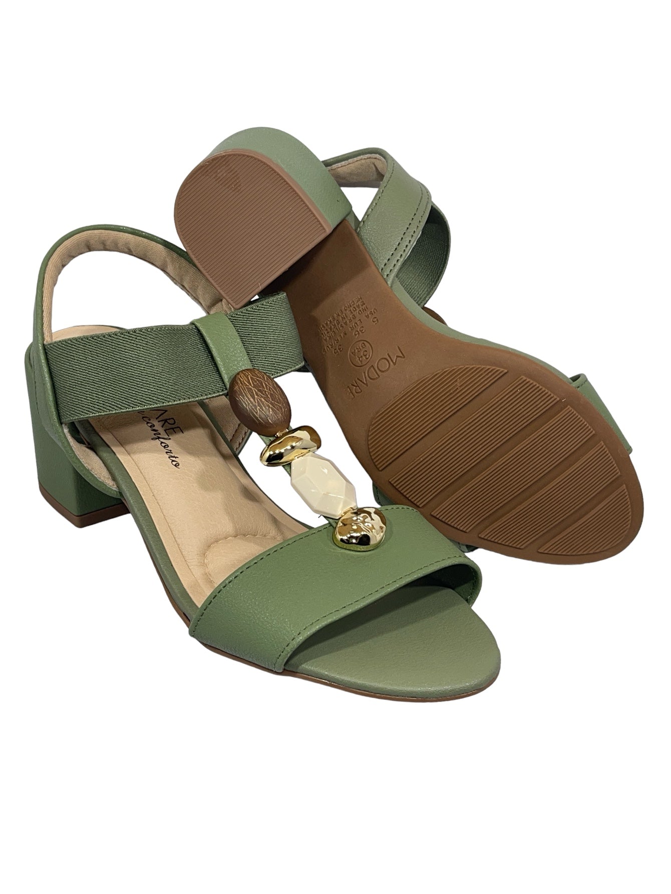 Sandália Salto Alto Grosso Modare Ultraconforto 7109.465