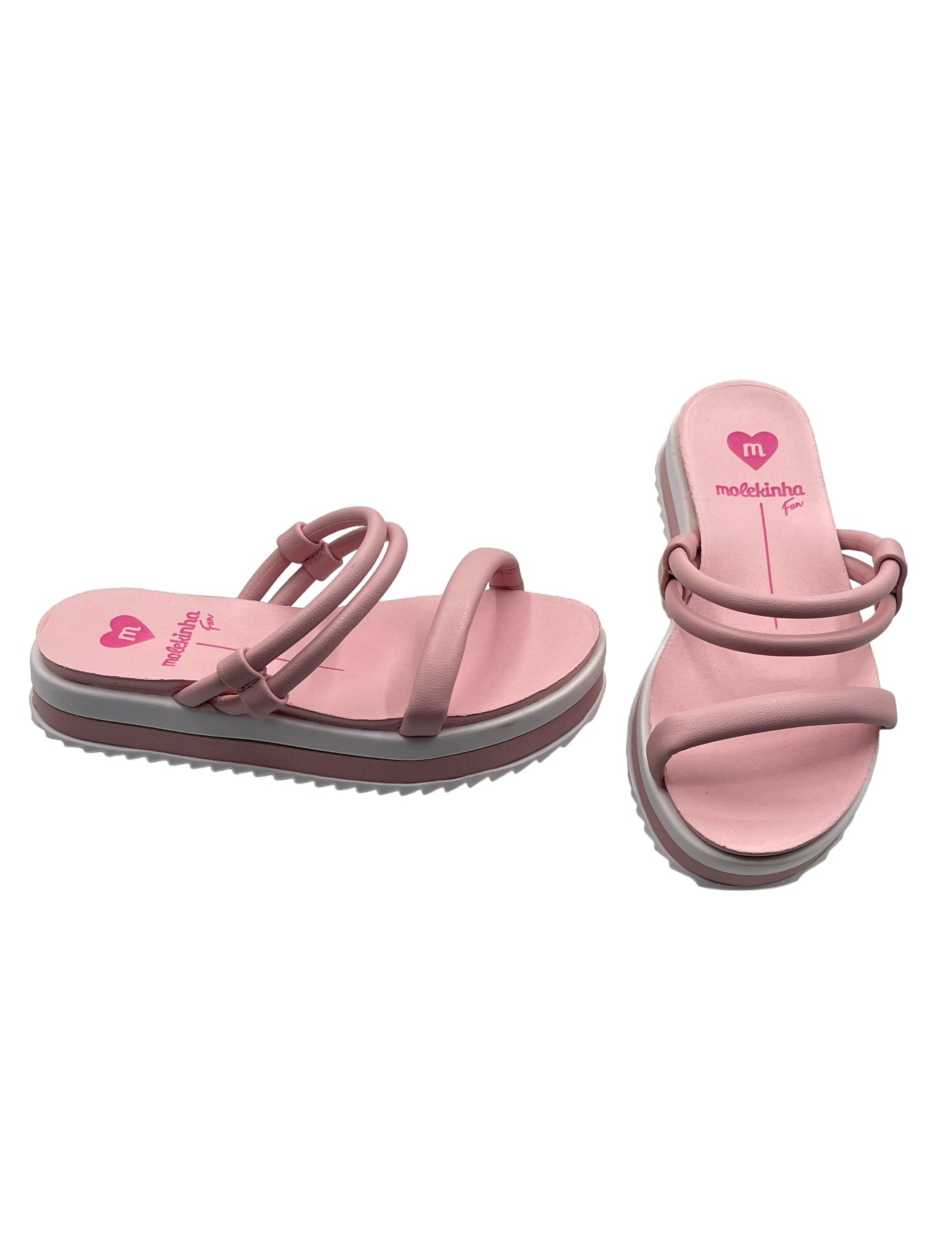 Chinelo Tamanco Slide Anabela Infantil Molekinha 2305.1560