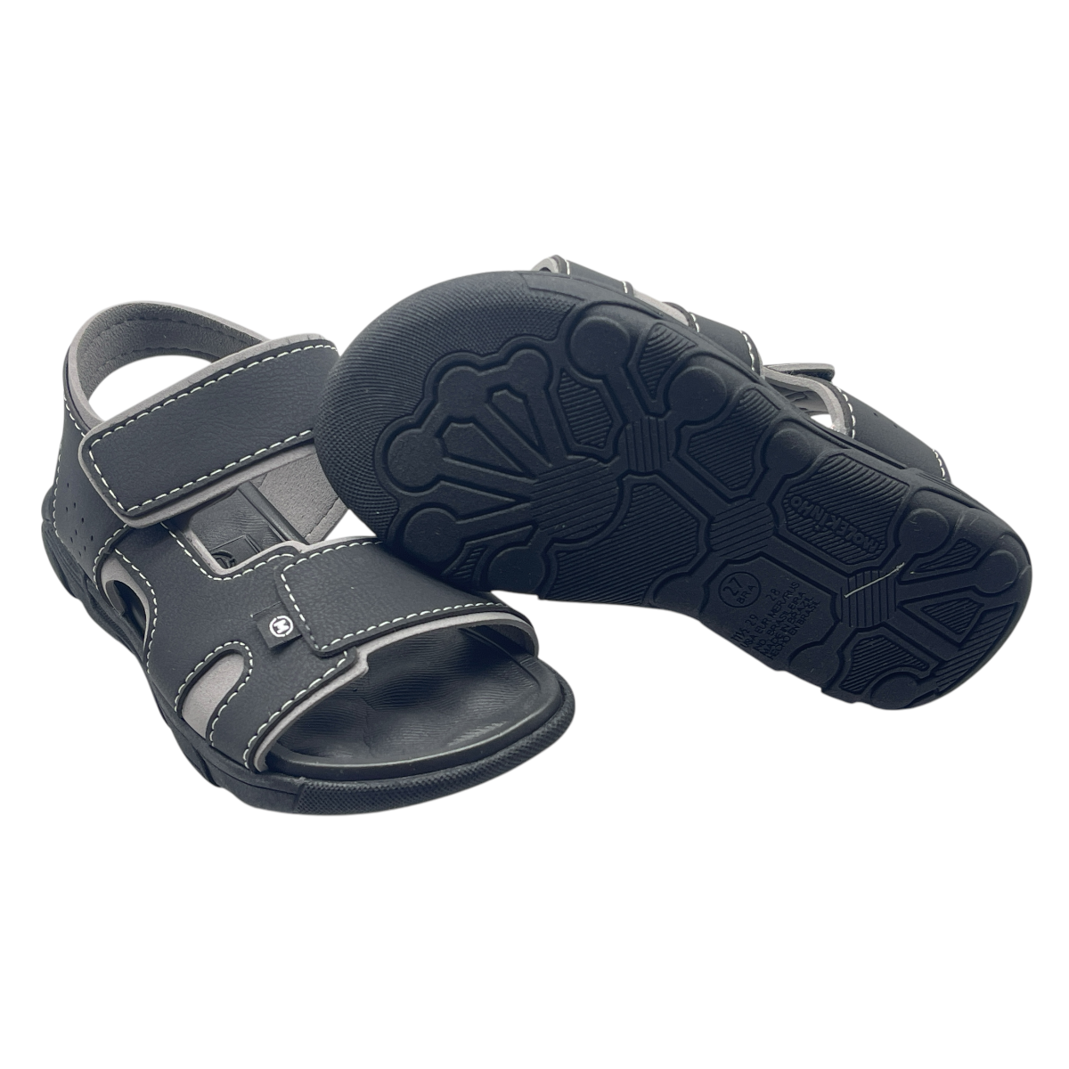 Sandália Papete Infantil Floter Rústico Molekinho 2400.139