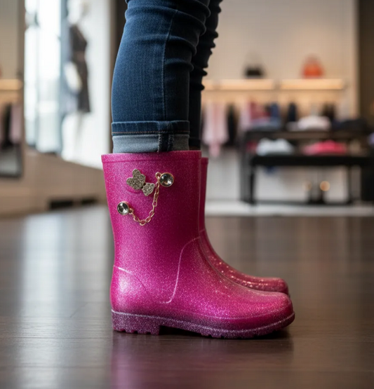 Bota Galocha Infantil Meninas Charmosinha Chic 2257