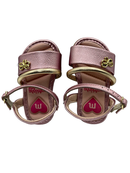 Sandália Infantil Papete Verniz Metalizado Molekinha 2112.671