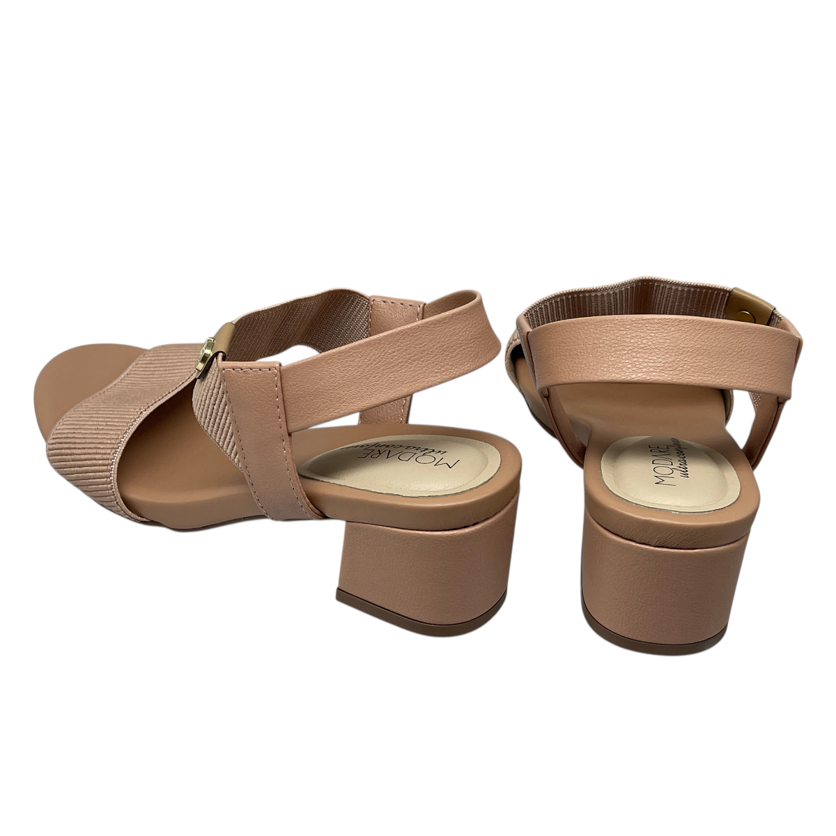 Sandália Feminina Com Elástico Canelado Modare Ultraconforto 7187.100