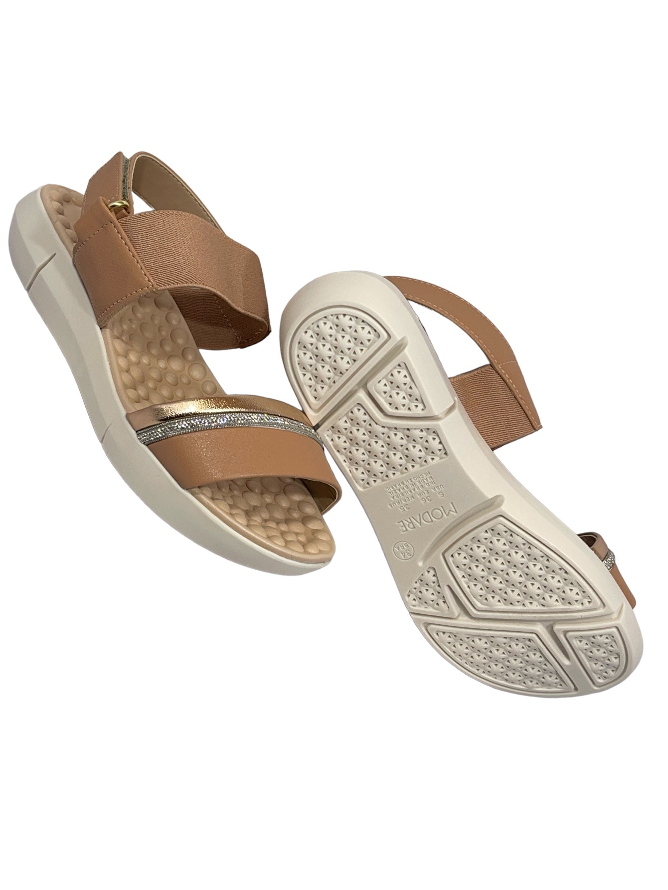 Sandália Flatform C/ Massageadores Modare Ultraconforto 7142.133