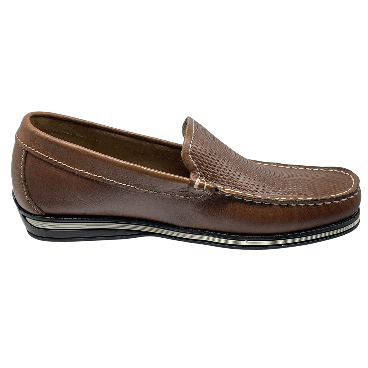 Sapato Masculino Mocassim Easy Ted Couro Democrata 135201