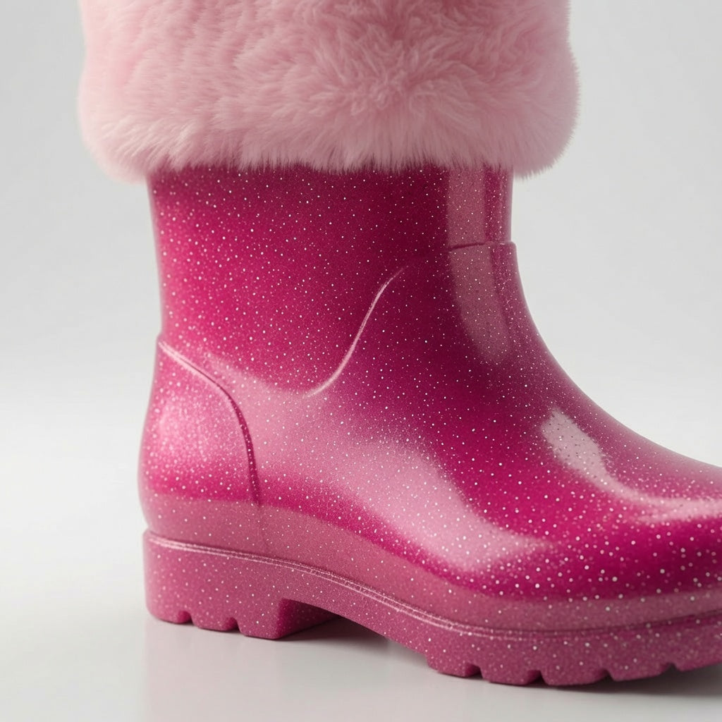 Bota Galocha Infantil Pelucia Charmosinha Chic 2256