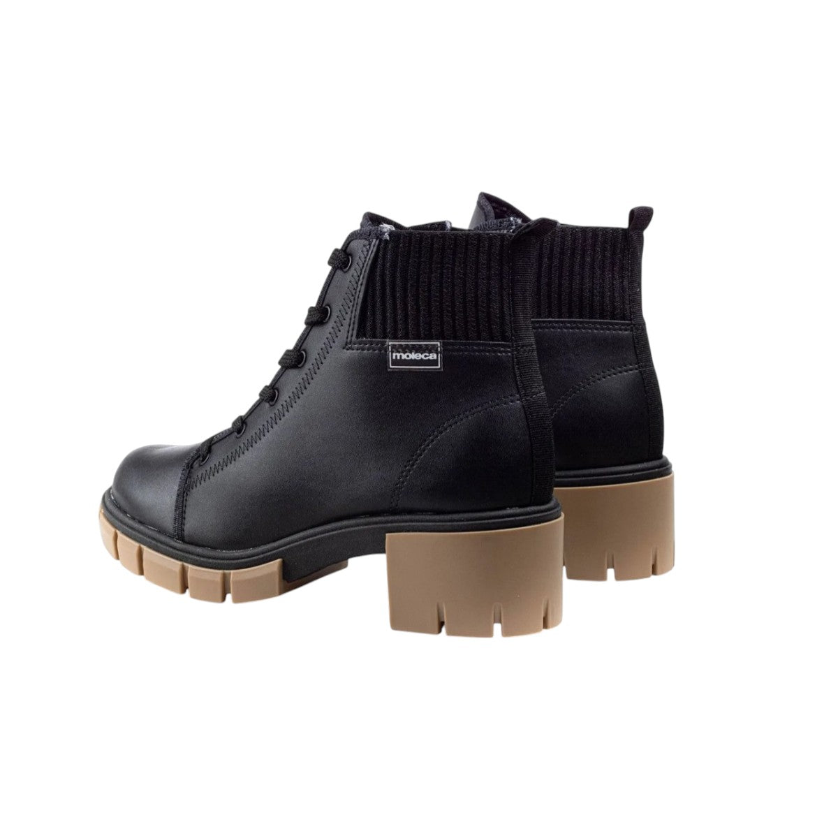 Bota Feminina Coturno Tratorada Moleca 5338.103