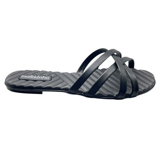 Chinelo Rasteirinha Slide Casual Tiras Molekinha 2353.104