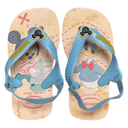 Chinelo Infantil New Baby Disney Classic Mickey Havaianas