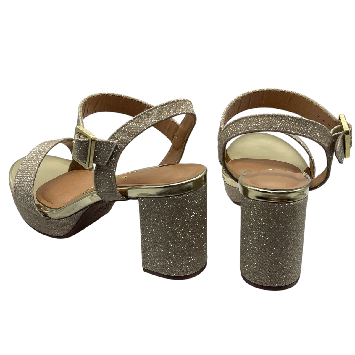 Sandália Feminina Salto Alto Grosso Glamour Vizzano 6425.110