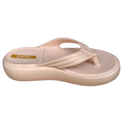 Chinelo Tamanco Feminino Plataforma EVA  Alana Shine Boaonda 102