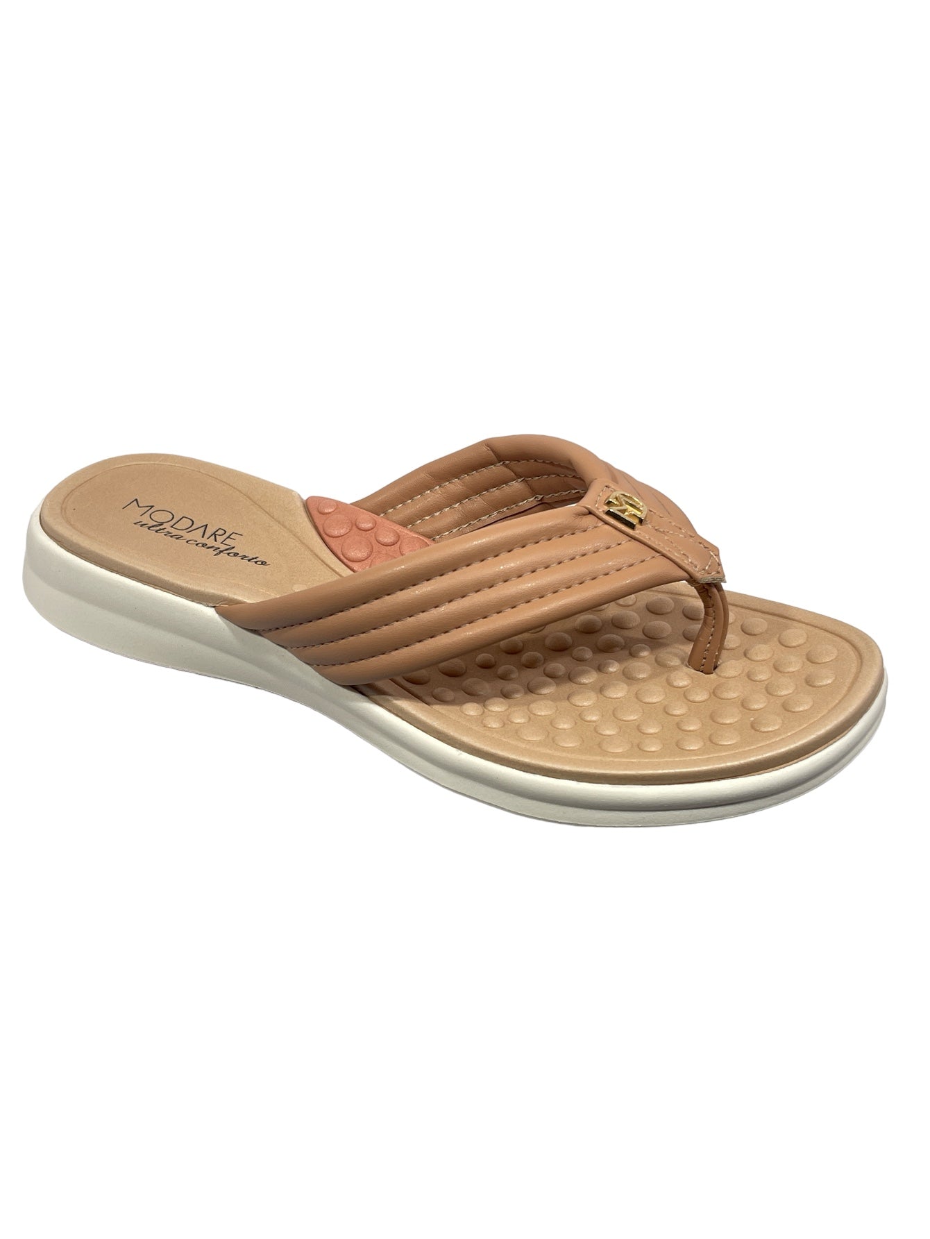 Chinelo Tamanco Napa Salto Baixo Modare Ultraconforto 7174.105