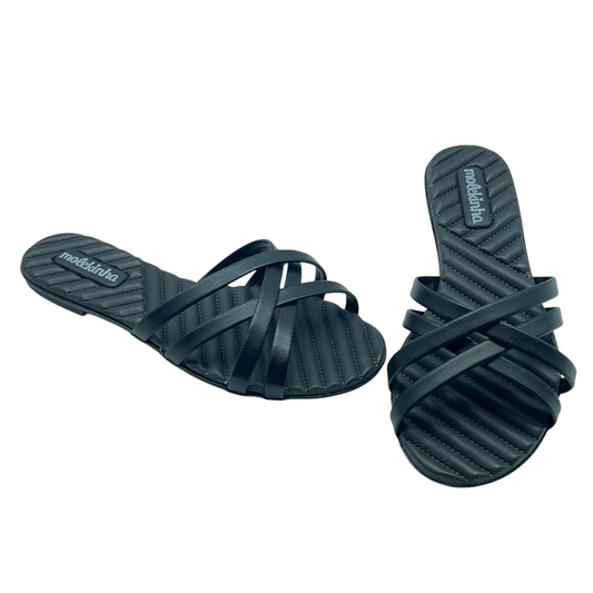 Chinelo Rasteirinha Slide Casual Tiras Molekinha 2353.104