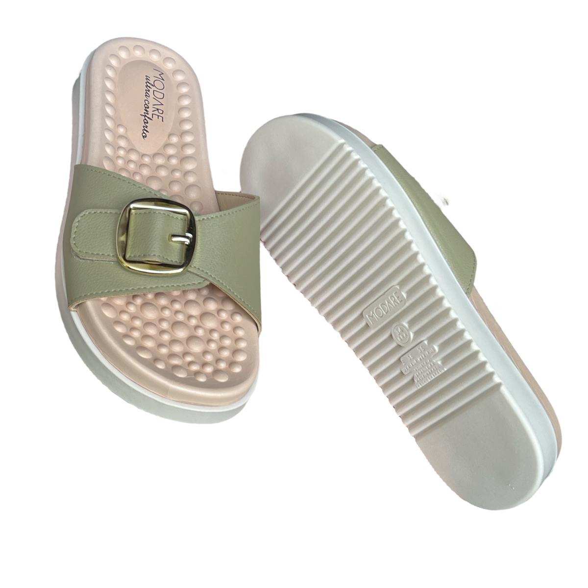 Chinelo Tamanco Slide Massageadores Modare Ultraconforto 7178.120