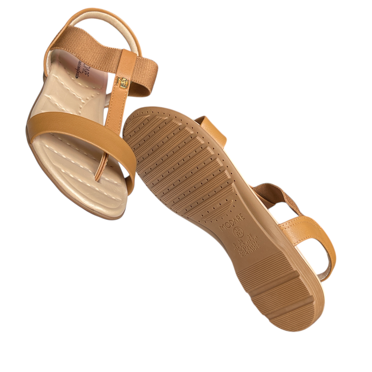 Sandália Feminina Rasteirinha Elástico Modare Ultraconforto 7053.163
