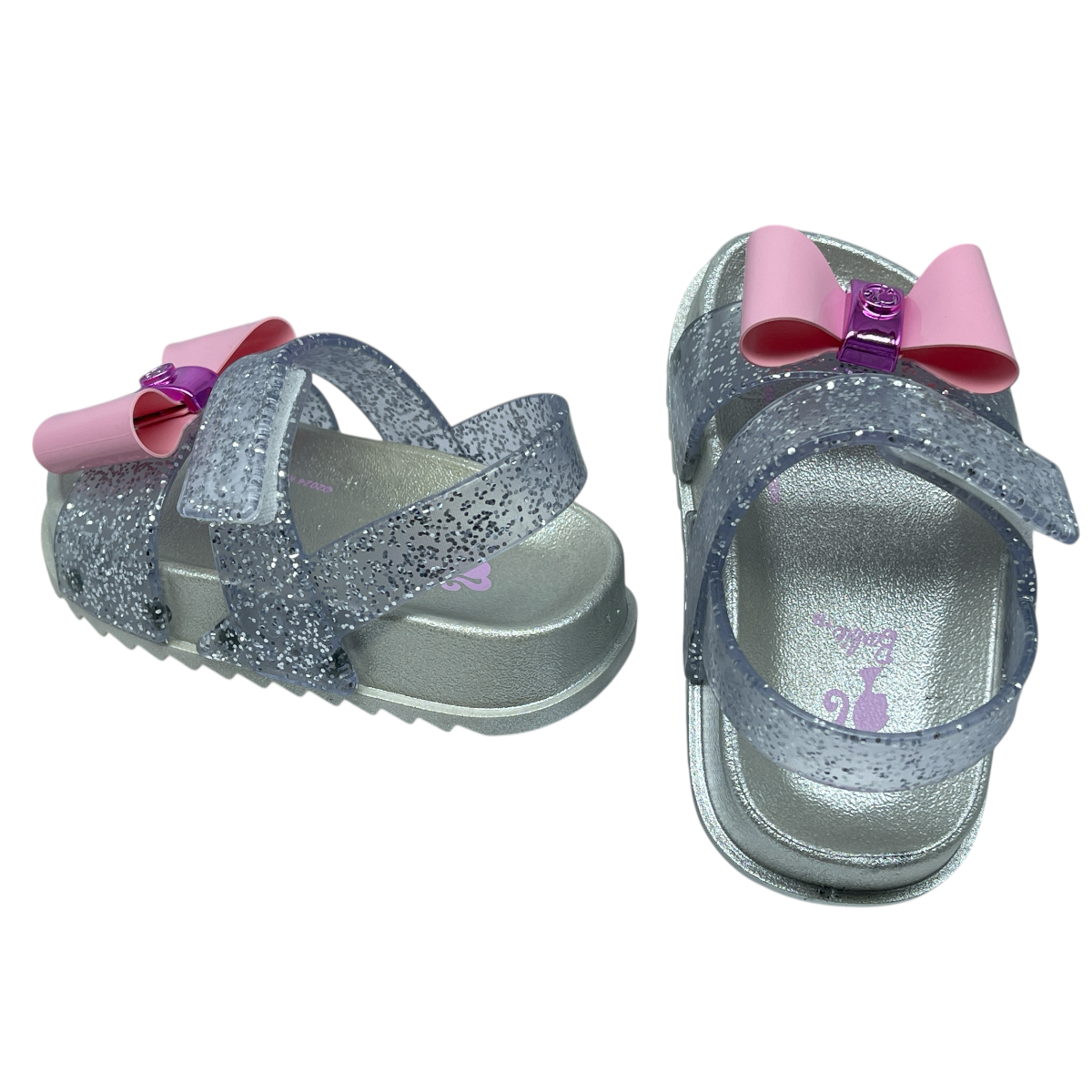 Sandália Infantil Glitter Barbie Charm Baby Grendene 23202
