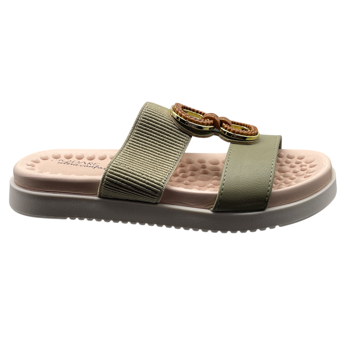 Chinelo Tamanco Slide C/ Elástico Modare Ultraconforto 7178.107