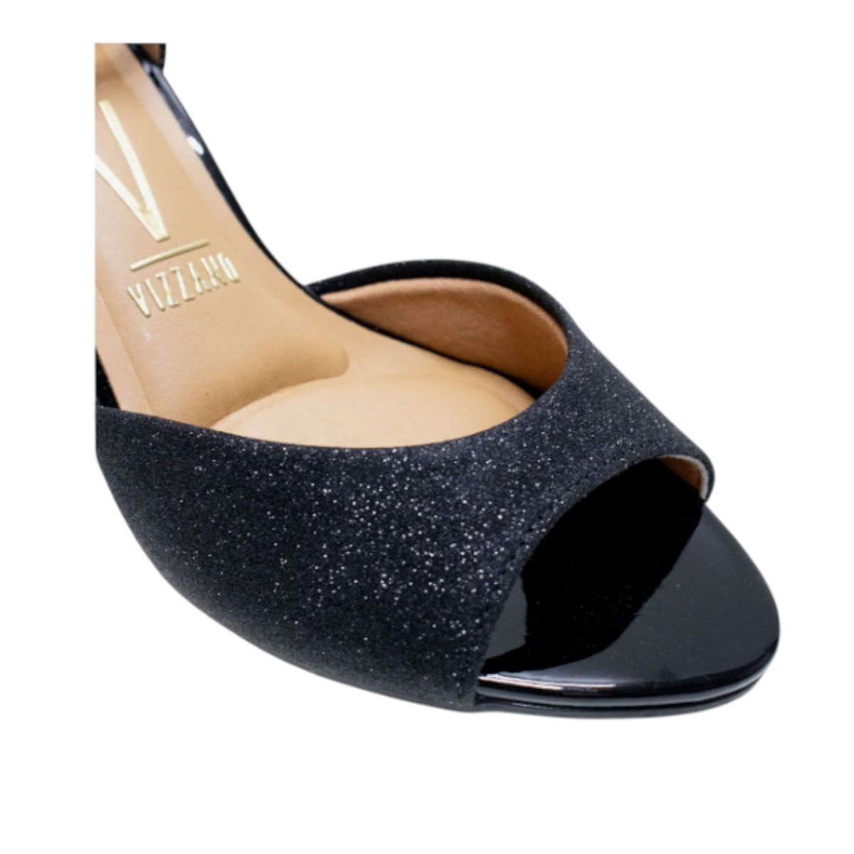 Sandália Feminina Salto Alto Grosso Glitter Vizzano 6262.406