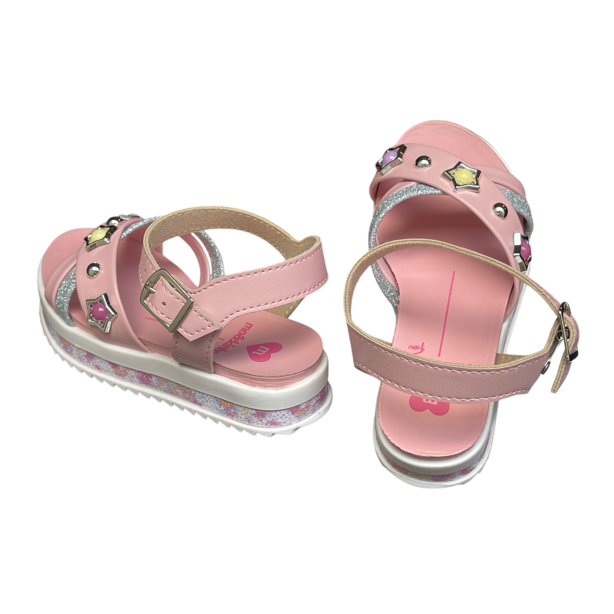 Sandália Papete Infantil Flatform Tratorada Molekinha 2305.1563