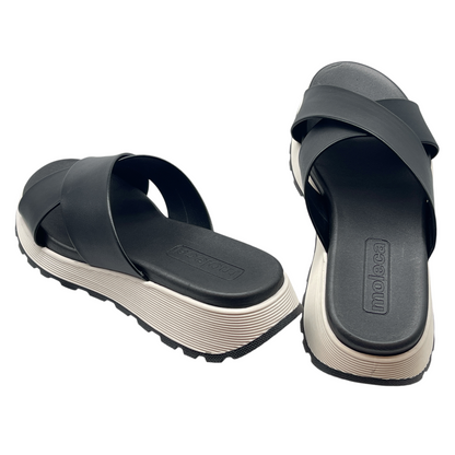 Tamanco Feminino Tiras Cruzadas Casual Tratorado Moleca 5537.100