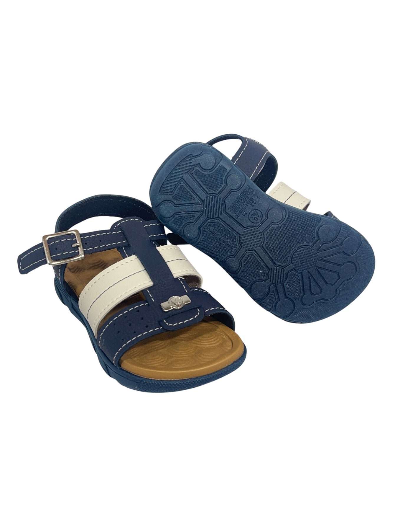 Sandália Papete Infantil Napa Tiras Rustico Molekinho 2135.104