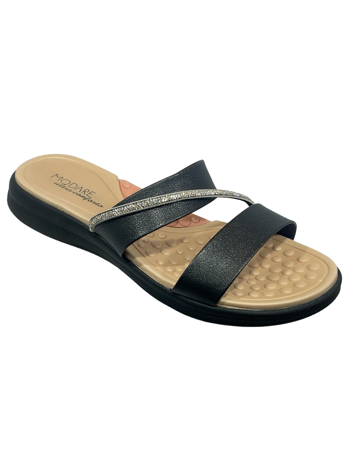 Sandália Slide Florenca Strass Modare Ultraconforto 7174.115